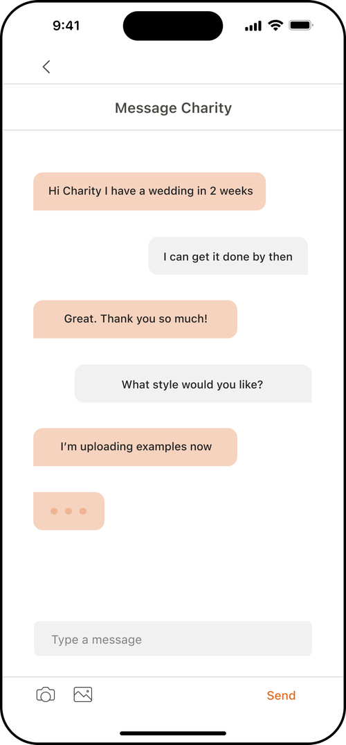 Message Screen
